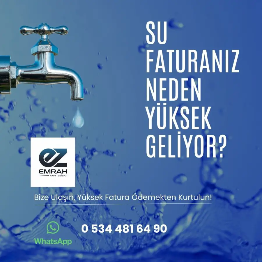 Yüksek Su Faturası Nedenleri