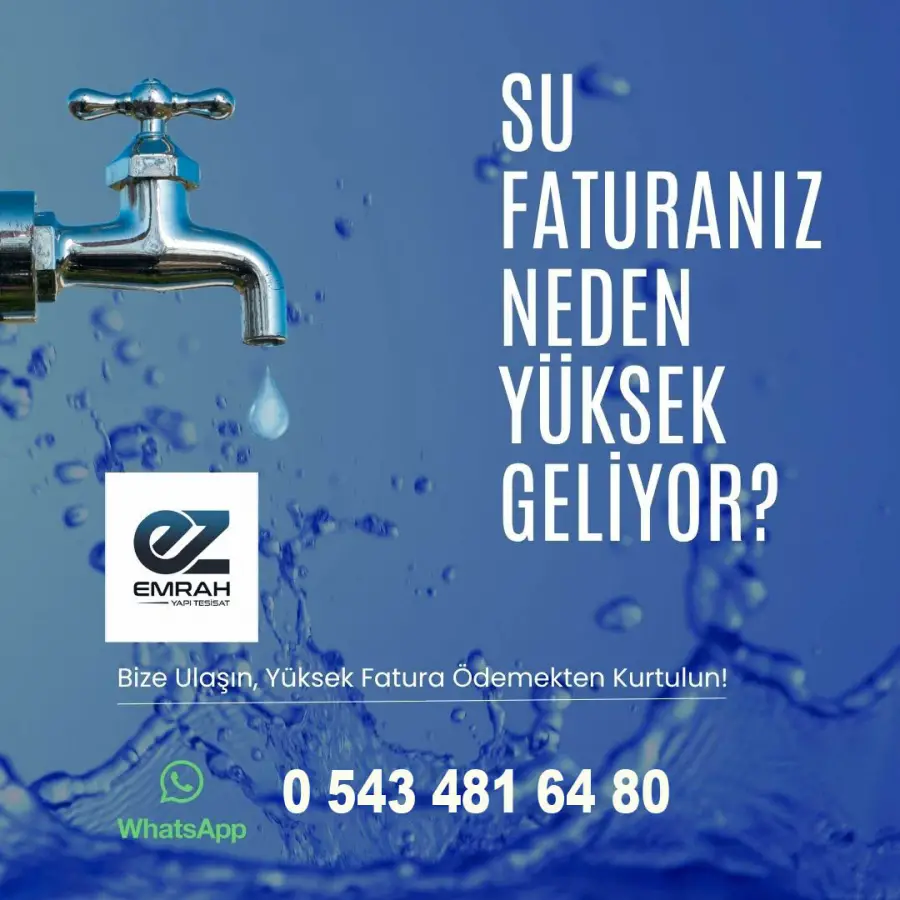 Yüksek Su Faturası Nedenleri